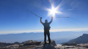 John Muir Trail - Summit of Mt Whitney