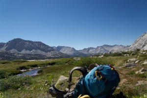 John Muir Trail - Rest Break before Crossing Mather Pass