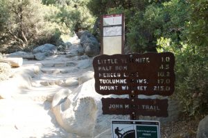 John Muir Trail - Northern Terminus Yosemite Valley